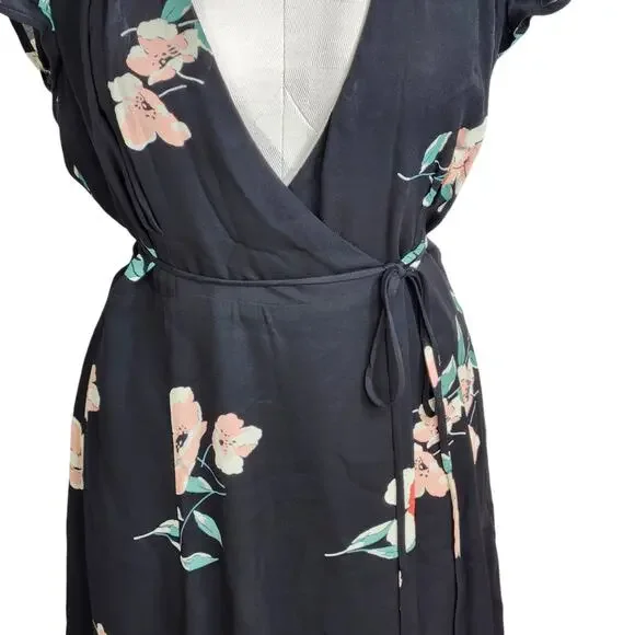 floral ditsy midi dress Chic Yellow Ditsy Floral Midi Dress with Puff Sleeves for Effortless S